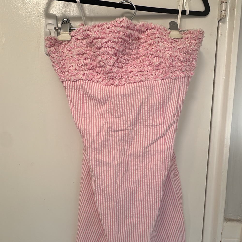 Lilly Pulitzer Pink Strapless Dress